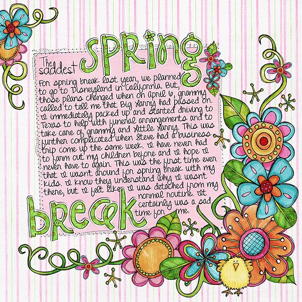 The saddest Spring Break