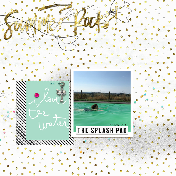 The splash pad