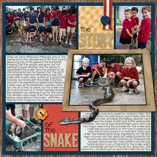 The Story of the Snake - left