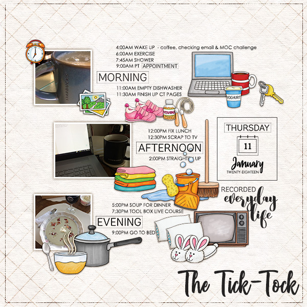 The Tick Tock (MOC6 day 14 Document Your Day- Random)