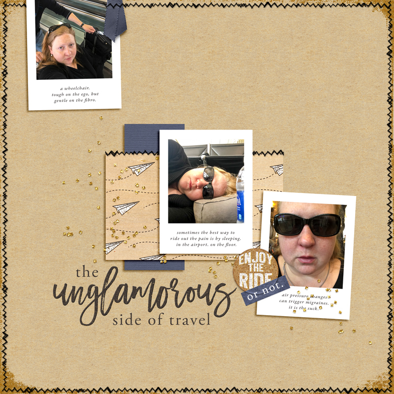The Unglamorous Side of Travel (Oct 2016 Template Challenge)