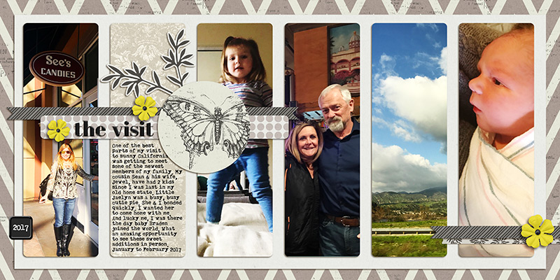 The Visit - Two Page Spread