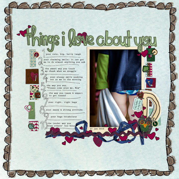things i love about you...