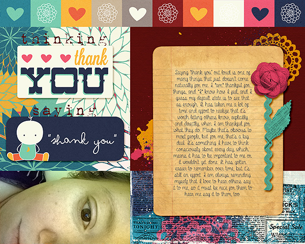 Thinking Thank You, Saying Thank You