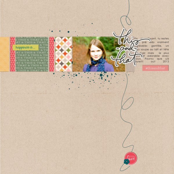 This and that