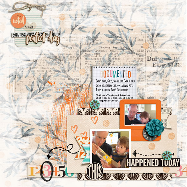 This Happened Today - March Template Challenge