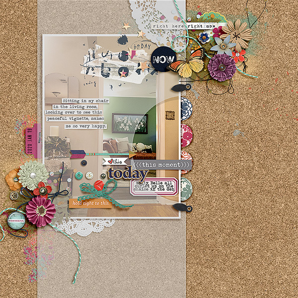 this moment [MOC8 January 15 - Vellum Over Photos]