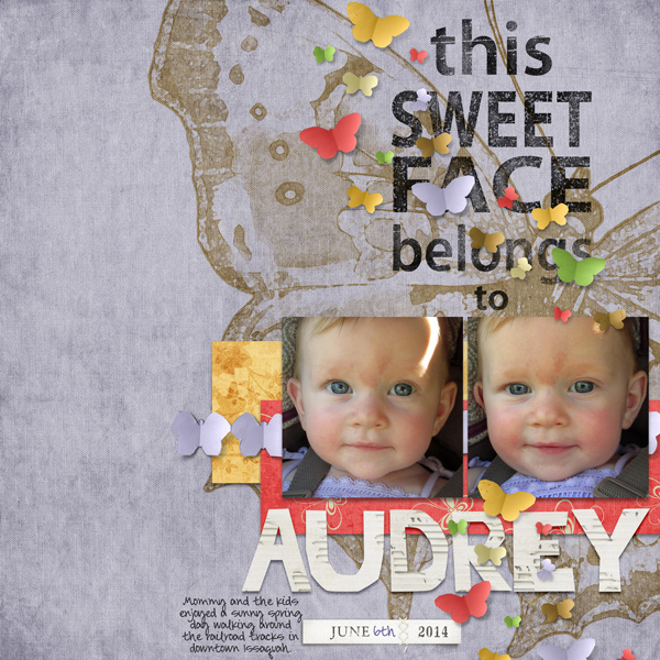 This Sweet Face Belongs to Audrey
