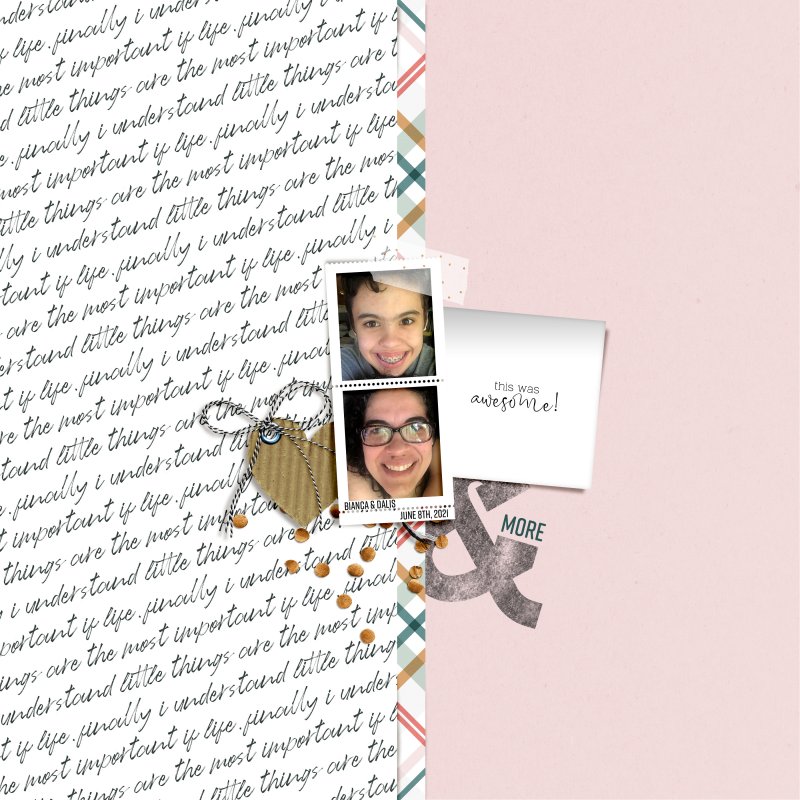 This Was Awesome & More - Scraplift Challenge