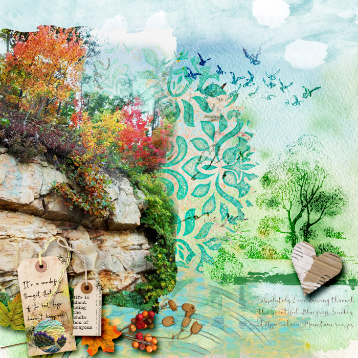 Through the Mountains -Inspiration