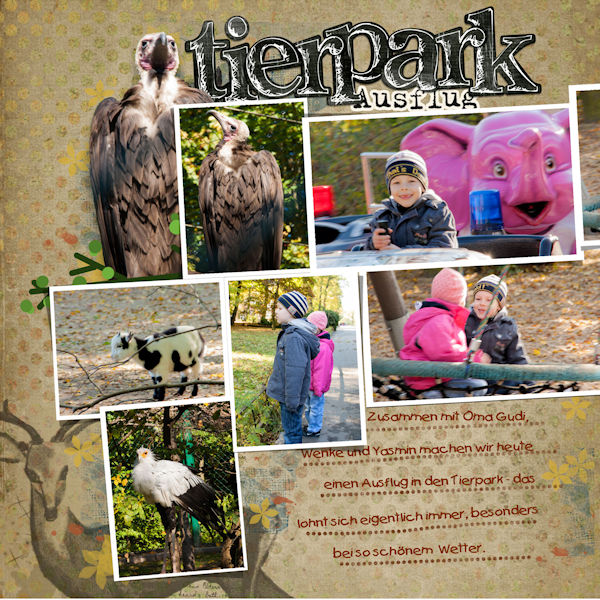 TierparkAusflug II ~ Double Page