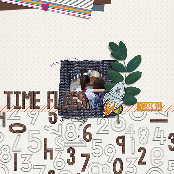 time flies - Shaped Alpha Designs
