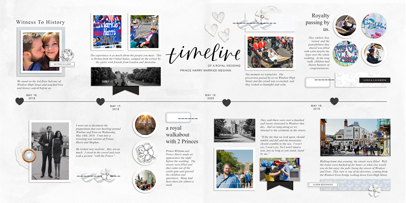 Timeline of a Royal Wedding