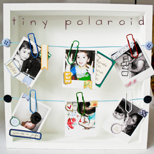 tiny polaroid