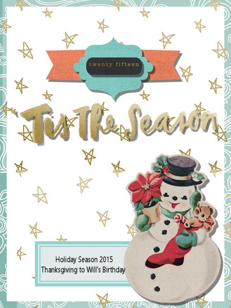 Title Page Holiday Album