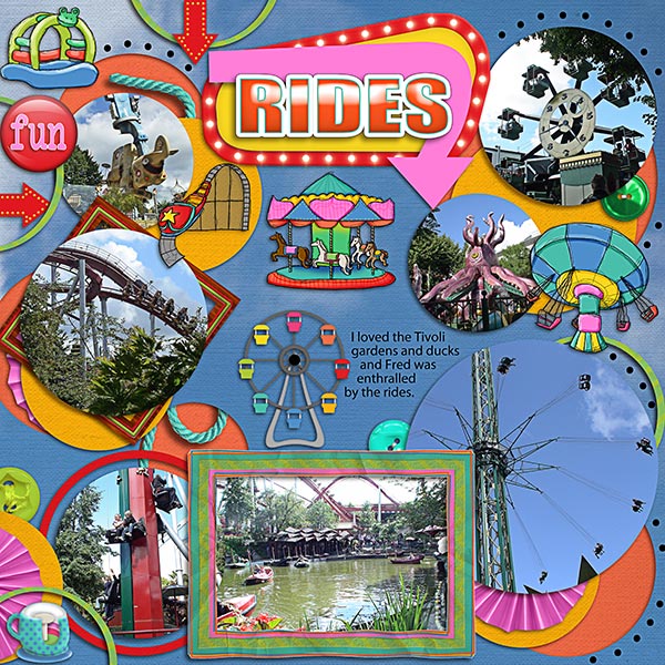 Tivoli Rides Copenhagen