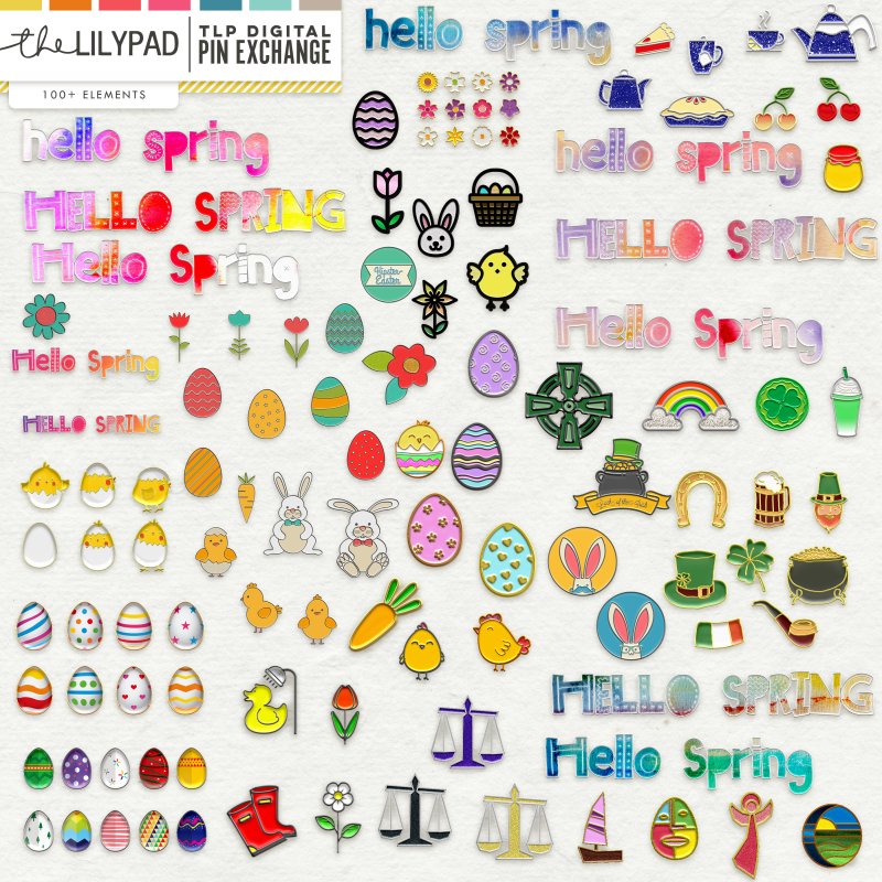 TLP's Enamel Pin Exchange - March 2018