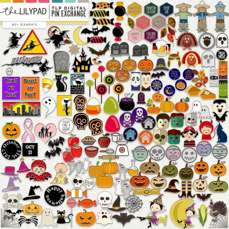 TLP's OCTOBER PIN ENAMEL EXCHANGE