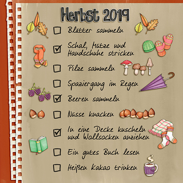 To Do List Autumn 2019