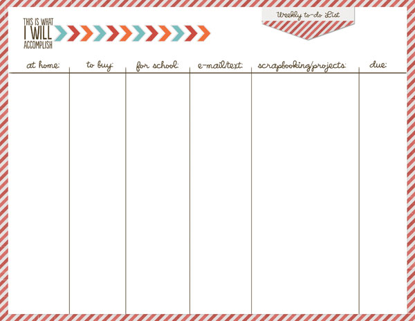 To Do List