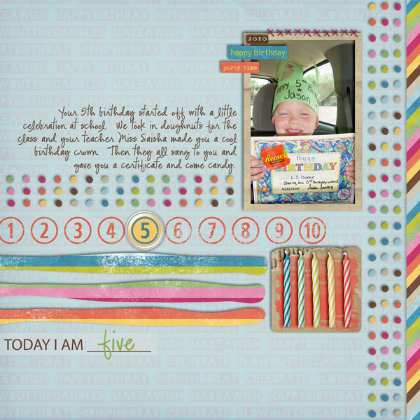 Today I Am Five