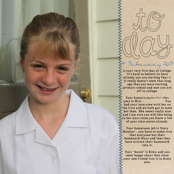 Today - was your first day at college