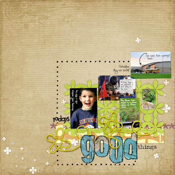 * today's good things *