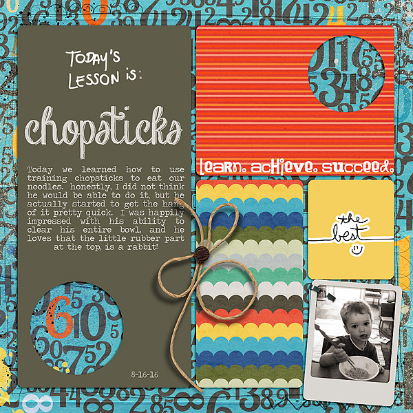 Today's Lesson: Chopsticks!
