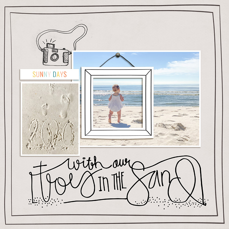 Toes in the Sand