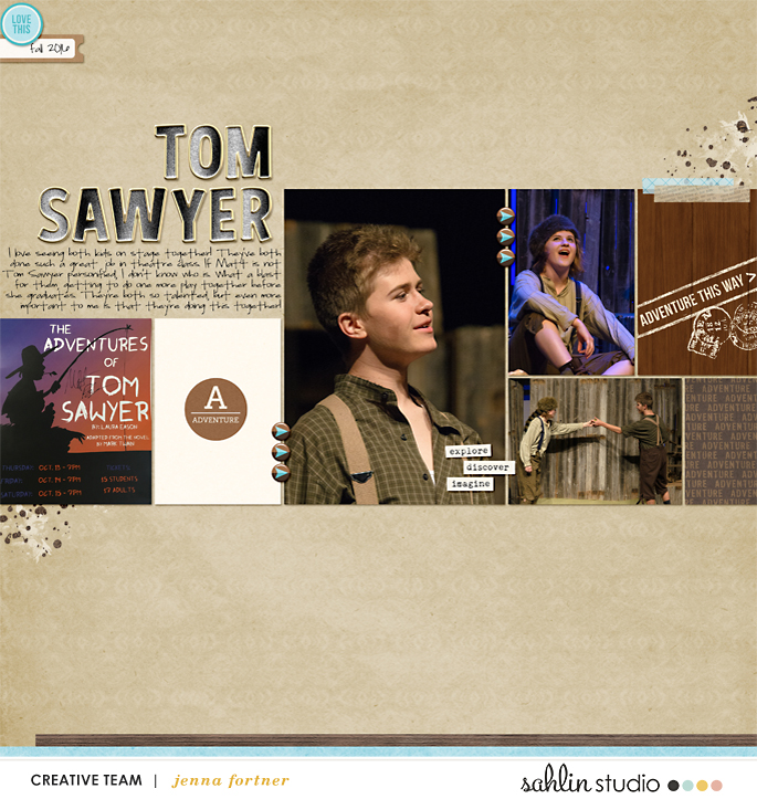 Tom Sawyer, Adventureland kit