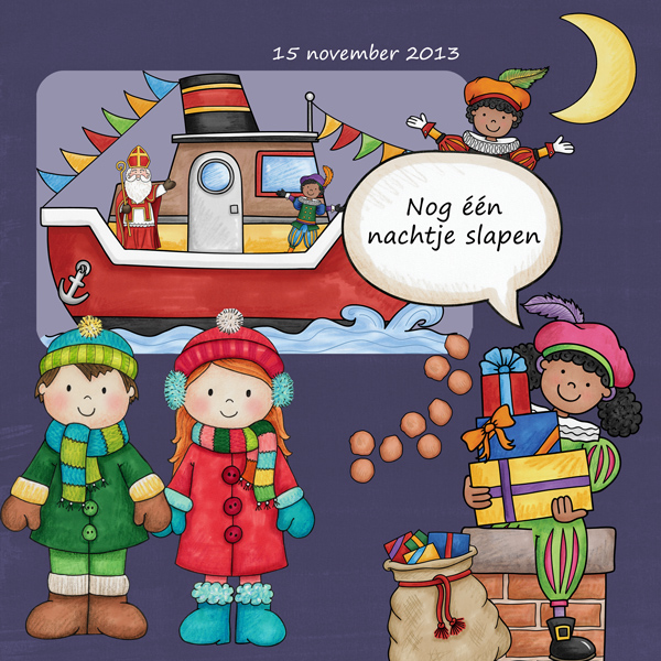 Tomorrow ........Sinterklaas in the Netherlands