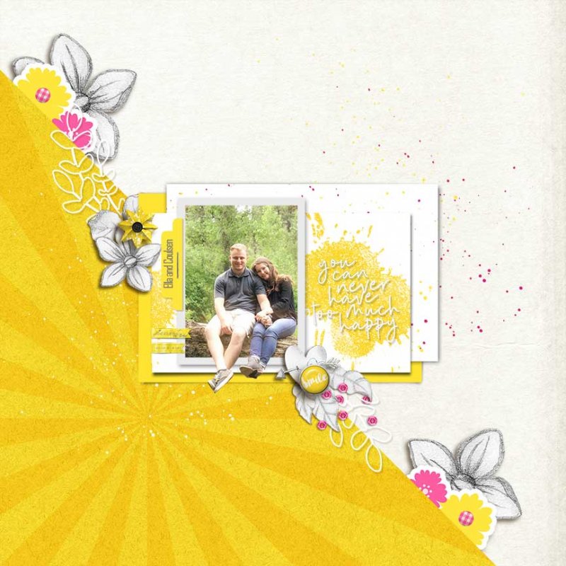 Too-much-happy July 2018 Template challenge