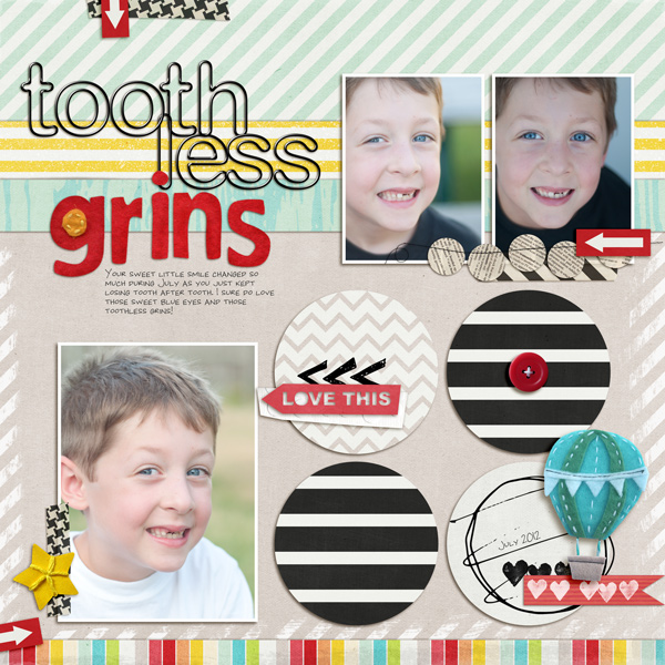 toothless grins