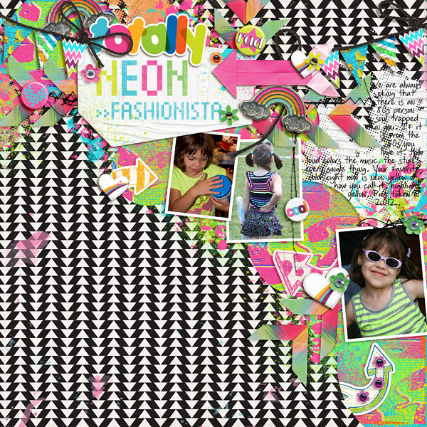 totally neon fashionista