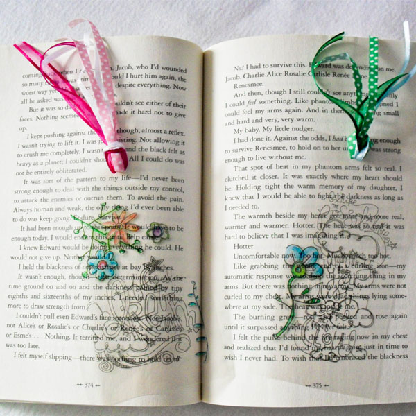 transparent bookmarks