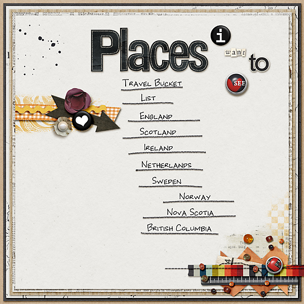 Travel Bucket List
