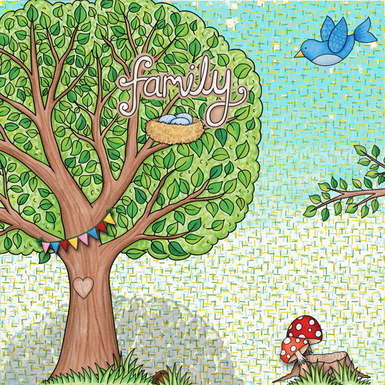 Tree-family-nest