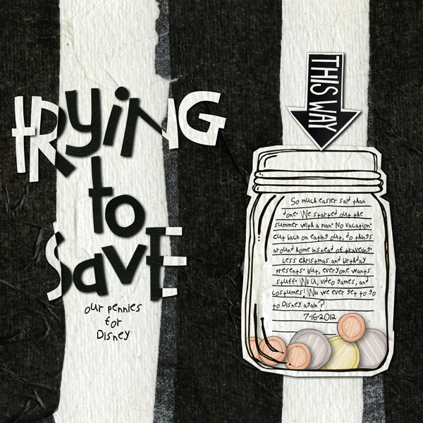 trying to save