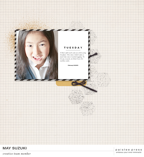 TUESDAY | hybrid layout