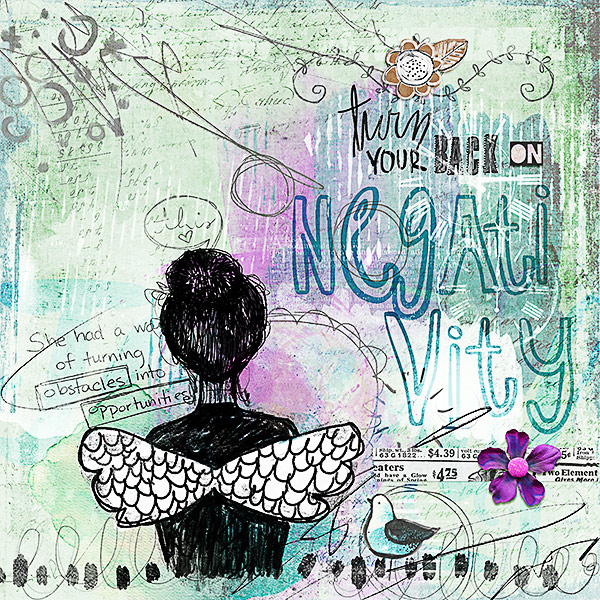 turn your back on negativity