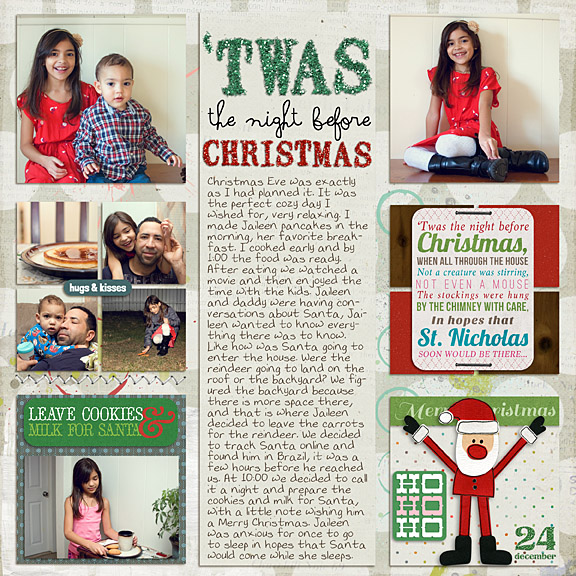 Twas the night before Christmas