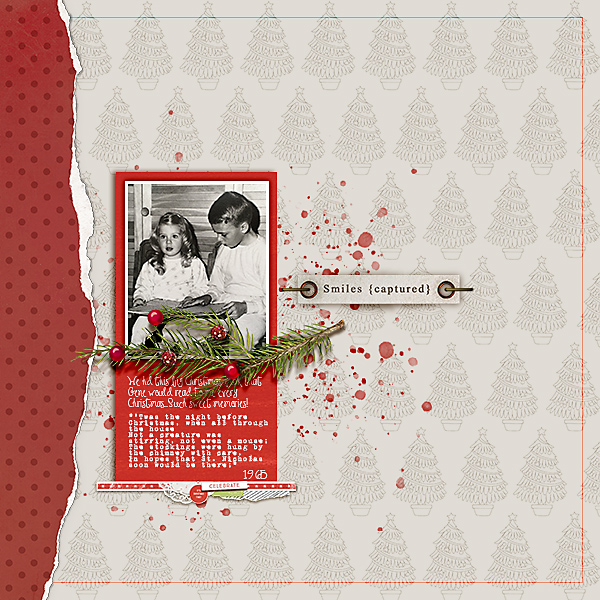 'Twas the Night... (Dec 17 Scraplift Challenge)