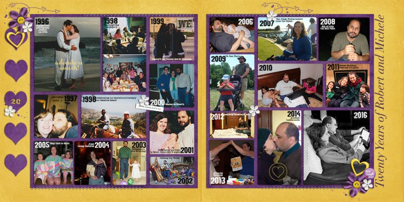 Twenty Years of Robert and Michele