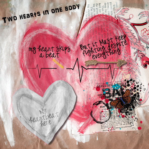 Two hearts in one body