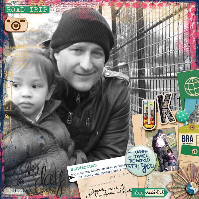 uk with daddy