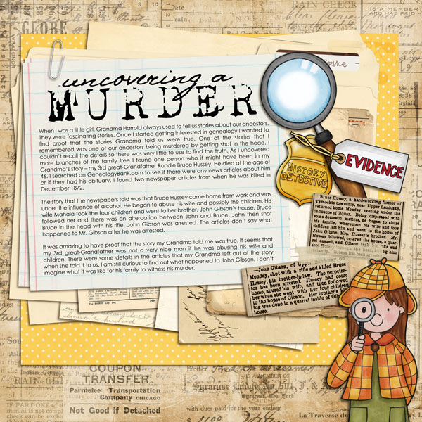 Uncovering a murder!
