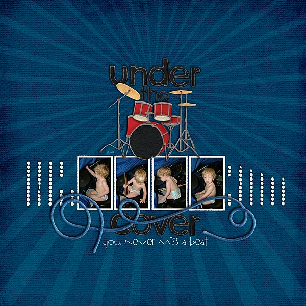 under the drum cover
