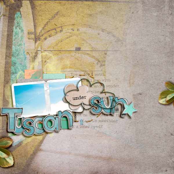 Under Tuscan sun...