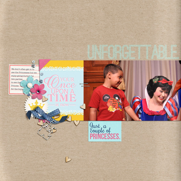 Unforgetable (Left Page)