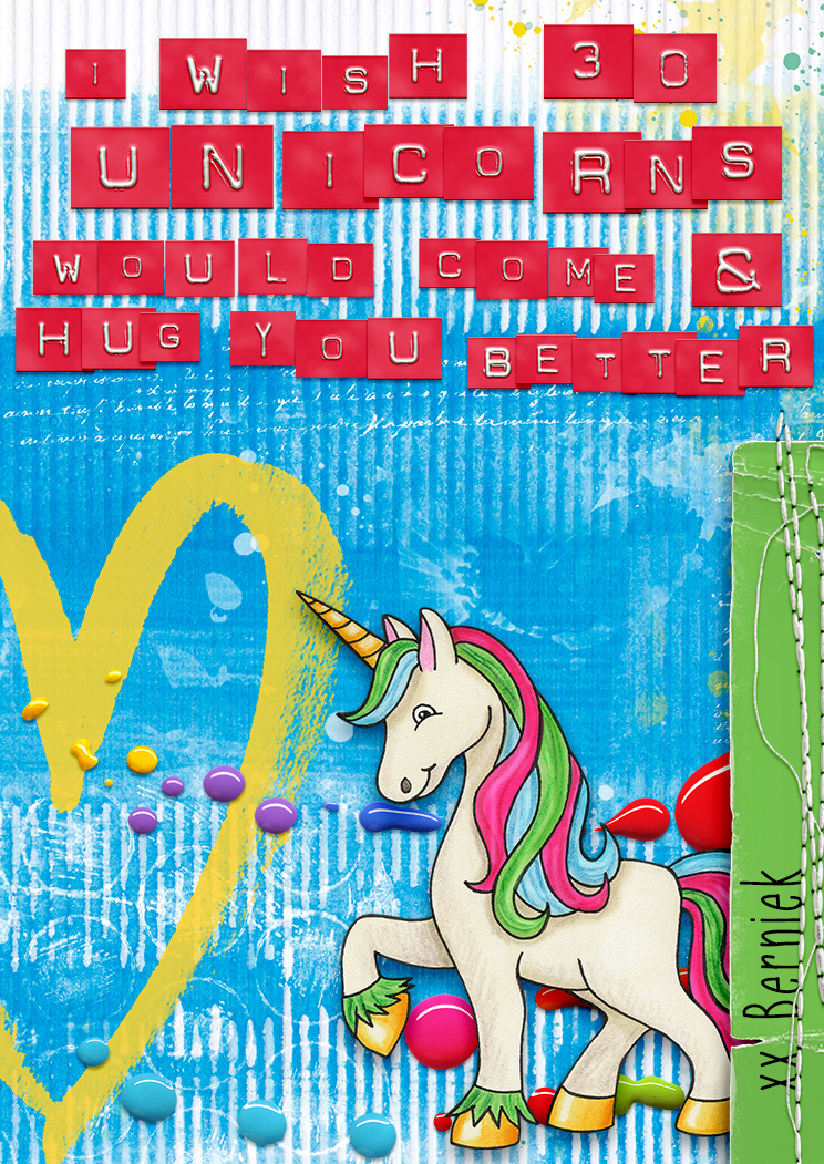 Unicorn ATC for Cynthia